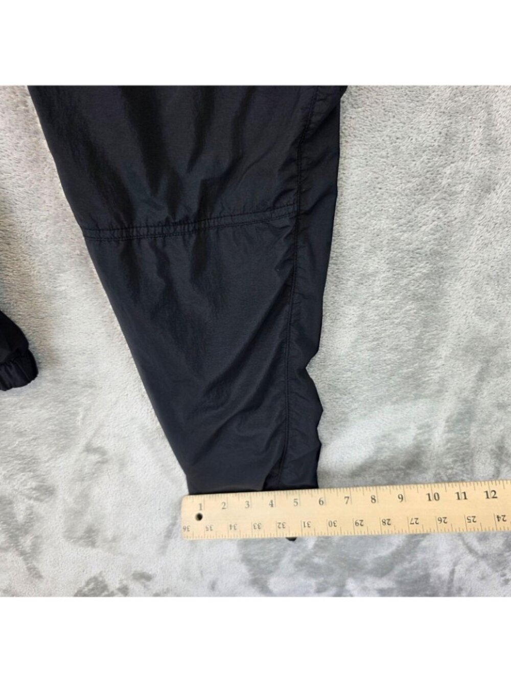 Gap Tech Cargo Jog Pants Mens XS Black Nylon Joggers Elastic Waist Cargo - Picture 11 of 12